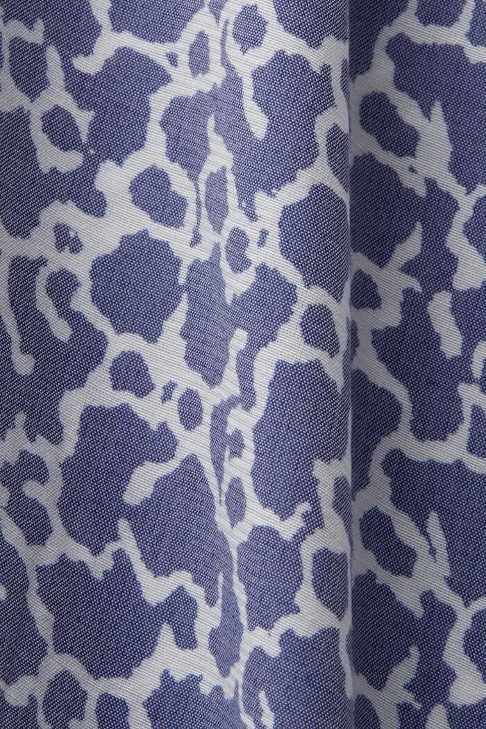 CURVY V-neck blouse, LENZING™ ECOVERO™, INK, detail image number 1