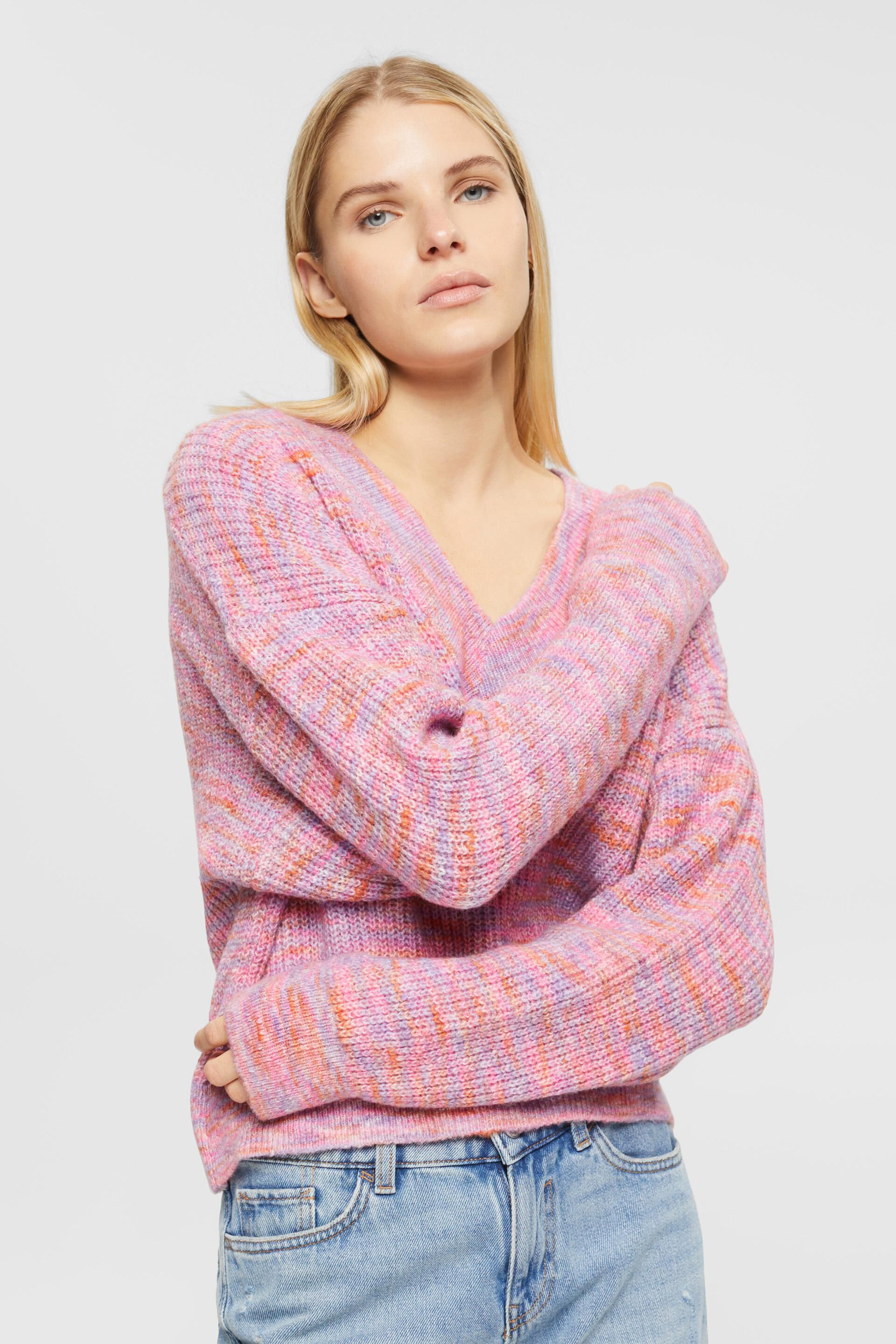 Vero Moda Fine Knitted Cardigan pink casual look Fashion Slipovers Fine Knitted Cardigans 