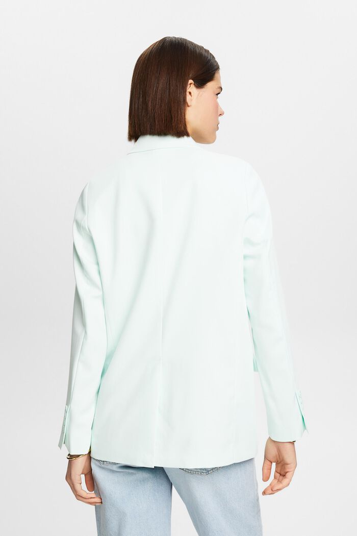 Double-Breasted Blazer, LIGHT AQUA GREEN, detail image number 2