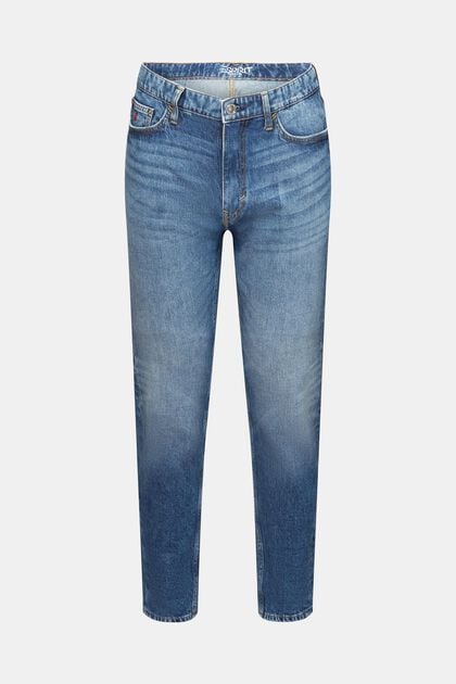 Mid-Rise Regular Tapered Jeans