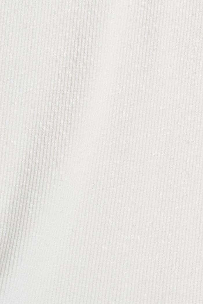 Recycled: long sleeve top with LENZING™ ECOVERO™, OFF WHITE, detail image number 4