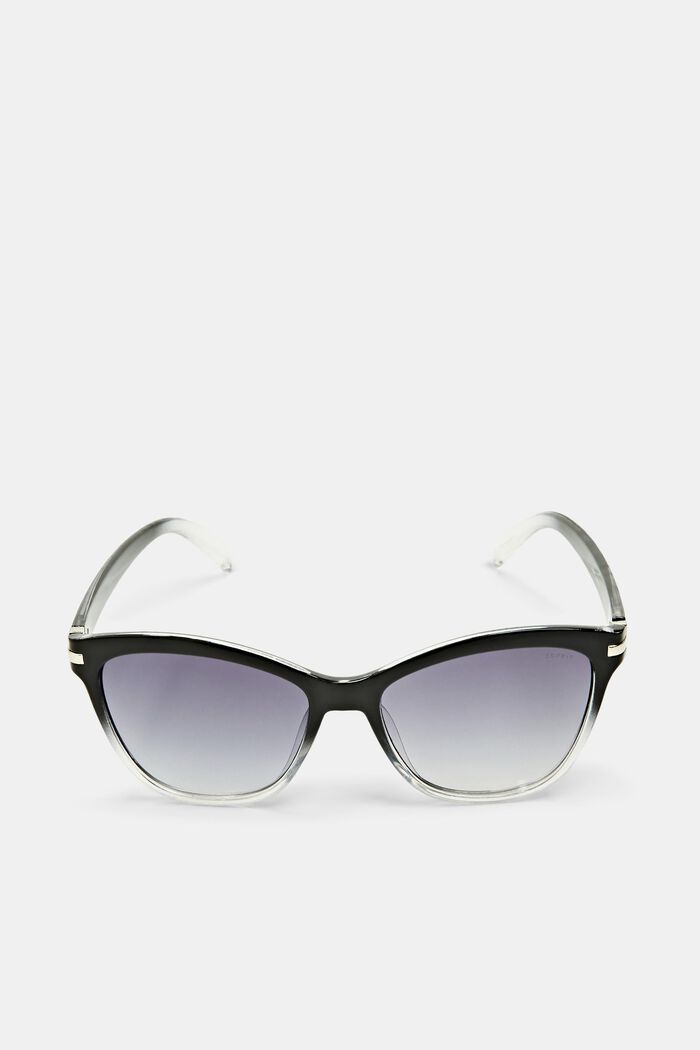 Gradient Cat-Eye Sunglasses, BLACK, detail image number 3