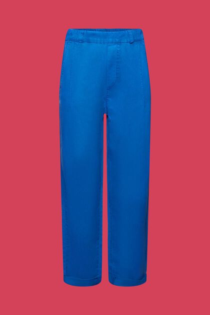 Chino Pull-On Cropped Pants