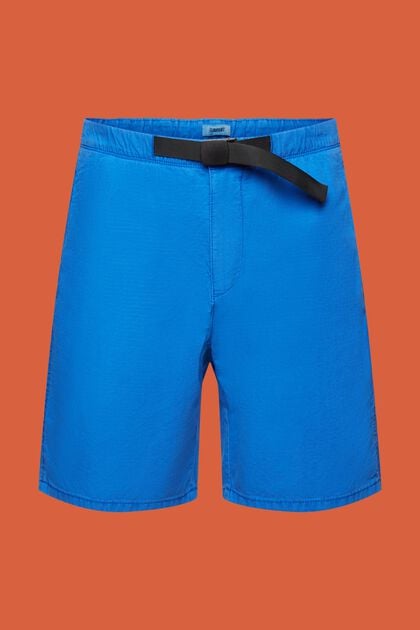 Shorts with a drawstring belt