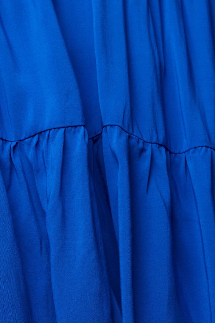 Tassel detail dress, LENZING™ ECOVERO™, BRIGHT BLUE, detail image number 4
