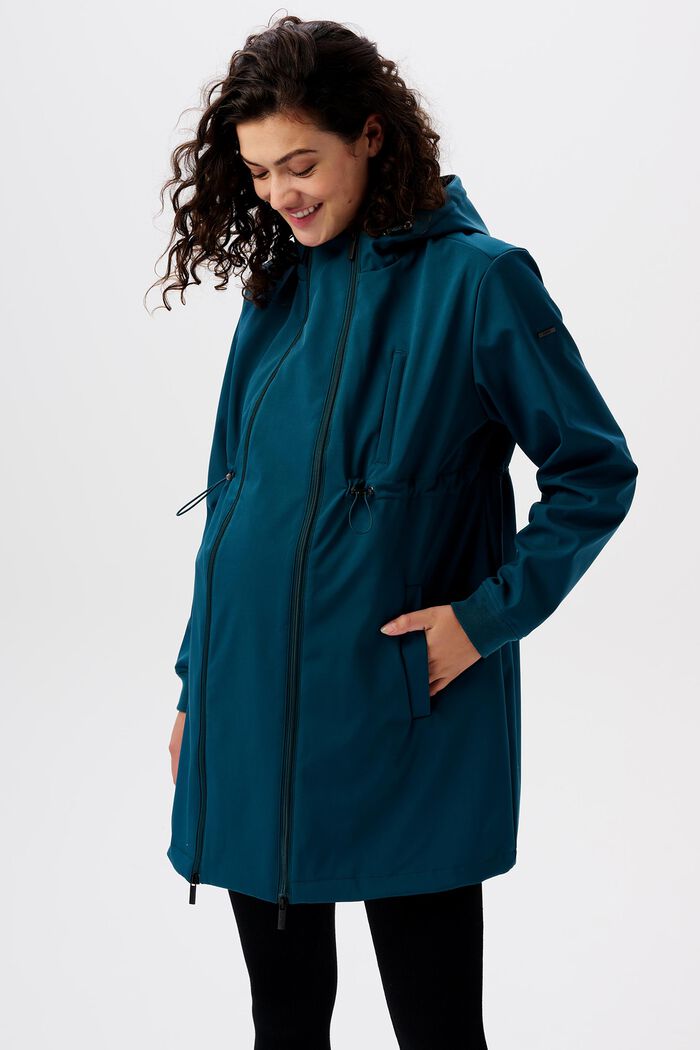 MATERNITY 3-in-1 Jacket, BLUE CORAL, detail image number 0