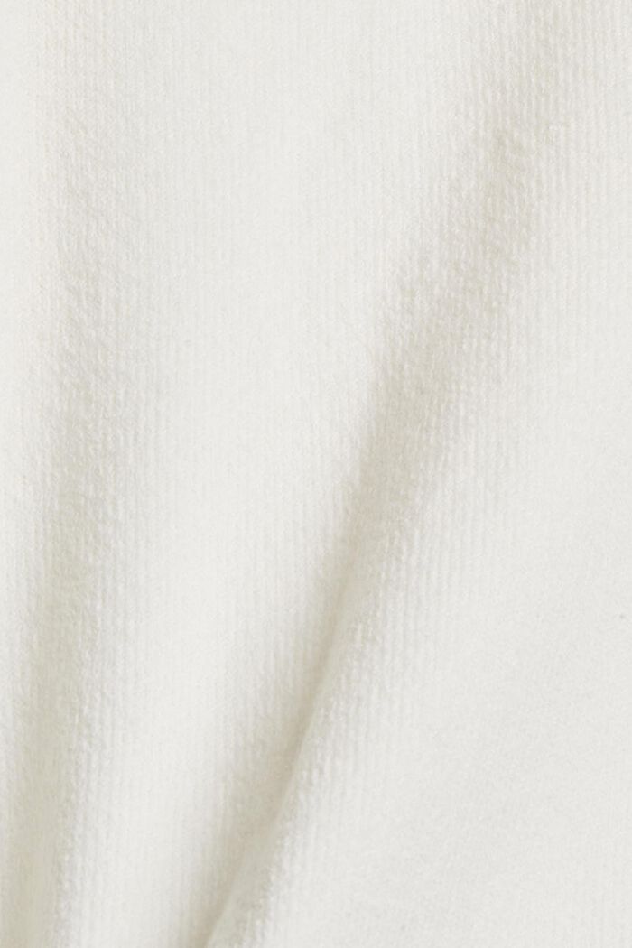 Wool blend: open cardigan, OFF WHITE, detail image number 4