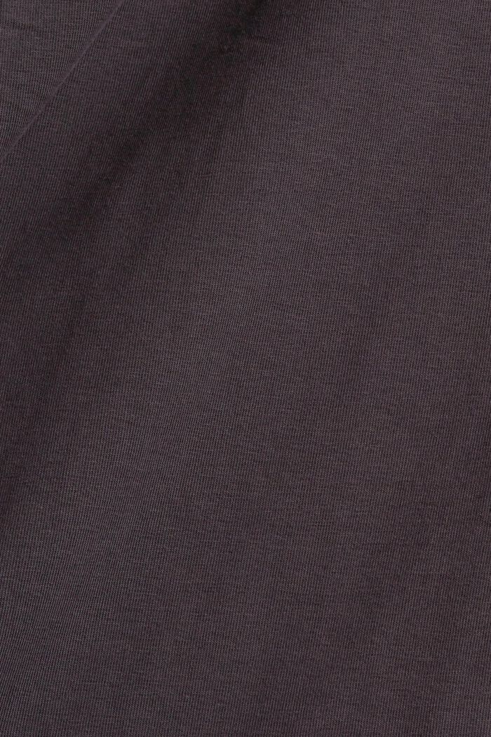 Jersey trousers made of organic cotton, BROWN, detail image number 4