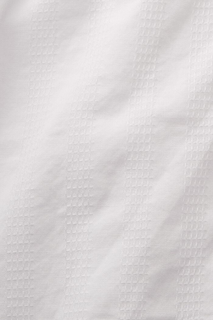 Sleeveless blouse, 100% cotton, WHITE, detail image number 5
