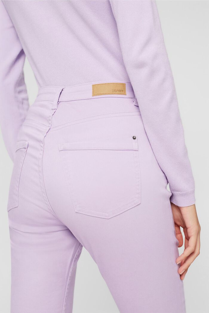 Trousers with a zip pocket, LILAC, detail image number 5