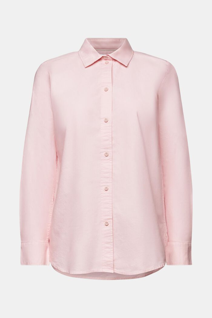 Oxford Shirt Blouse, PASTEL PINK, detail image number 6