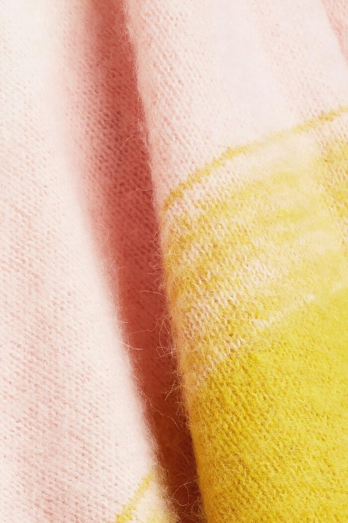 With wool: jumper with colour gradation, PASTEL PINK, detail image number 4