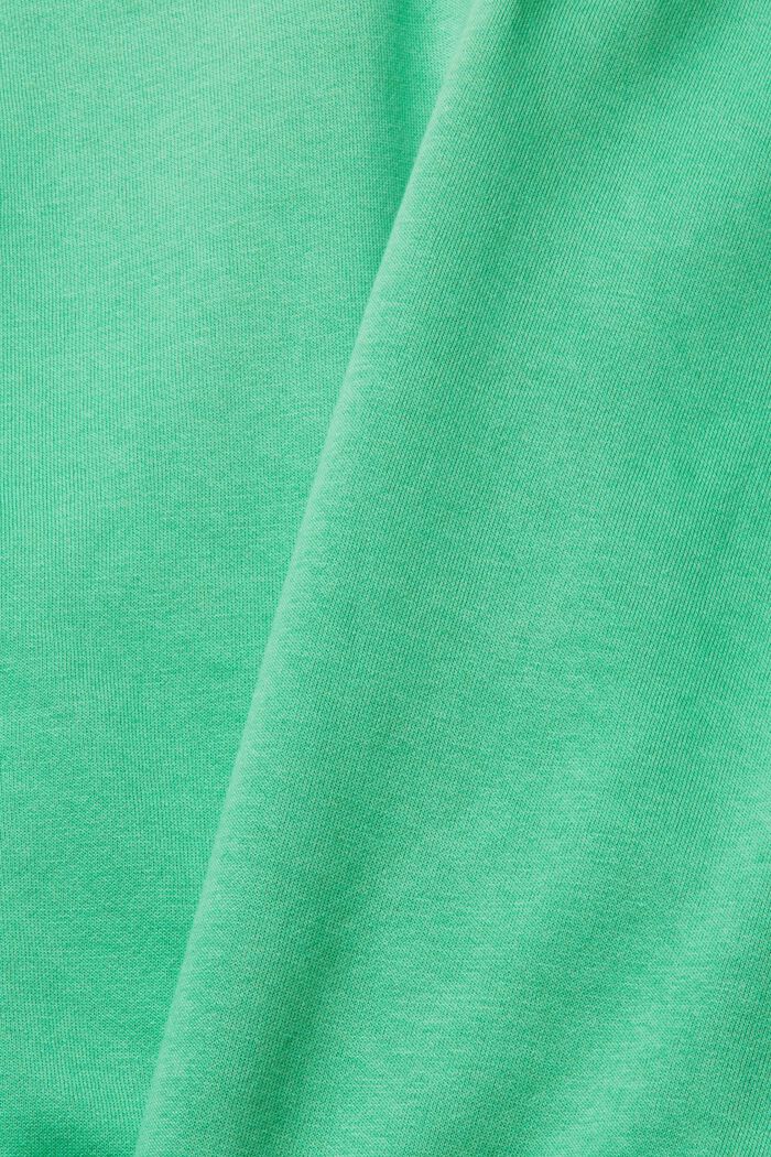 Hoodie made of organic blended cotton, GREEN, detail image number 5