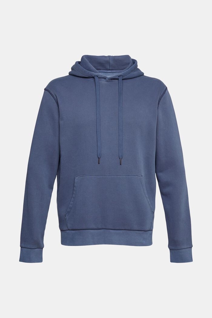 Sweatshirt hoodie, NAVY, detail image number 2