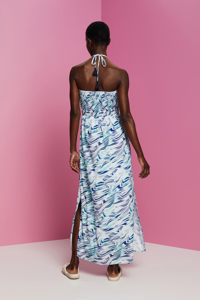 Maxi beach dress with print, INK, detail image number 1