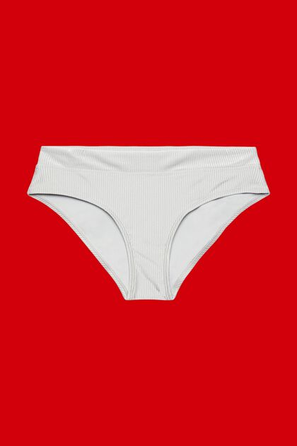 Silver beach mid-waist bikini bottoms
