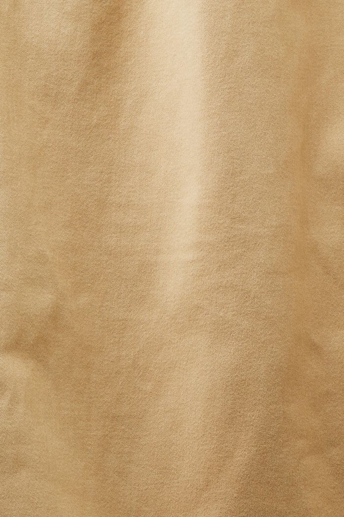 Wide Leg Chino Pants, BEIGE, detail image number 6