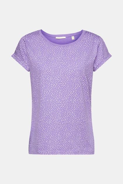 T-shirt with all-over pattern