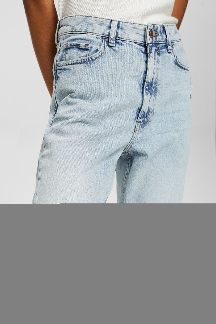 Distressed jeans, BLUE BLEACHED, detail image number 2