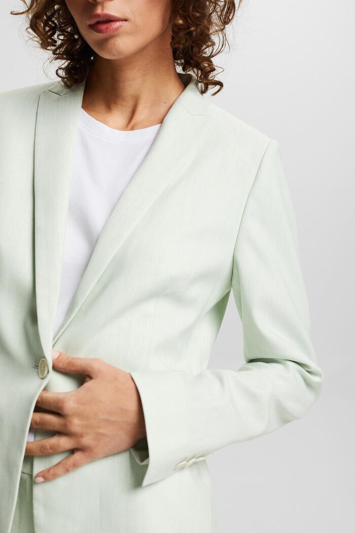 BRIGHT COLOUR mix & match blazer, PASTEL GREEN, detail image number 2