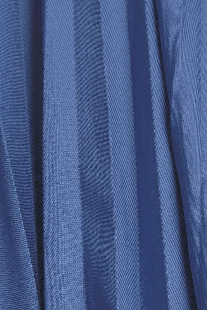 Pleated skirt with elasticated waistband, BLUE LAVENDER, detail image number 6