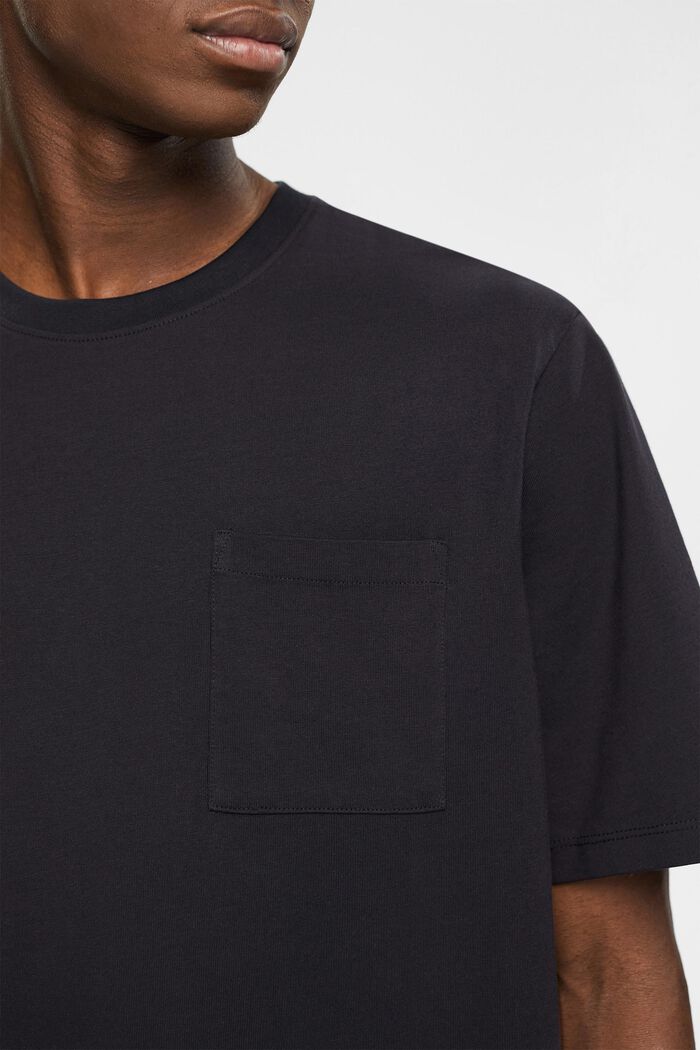Jersey t-shirt, BLACK, detail image number 0