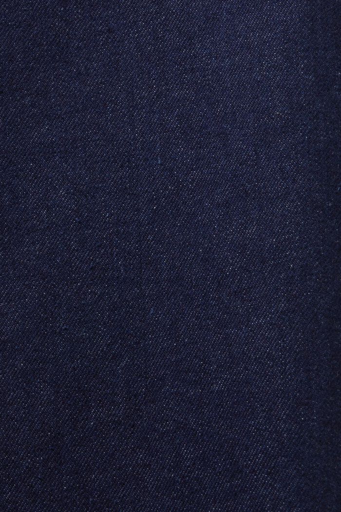 Retro wide leg jeans, 100% cotton, BLUE RINSE, detail image number 6