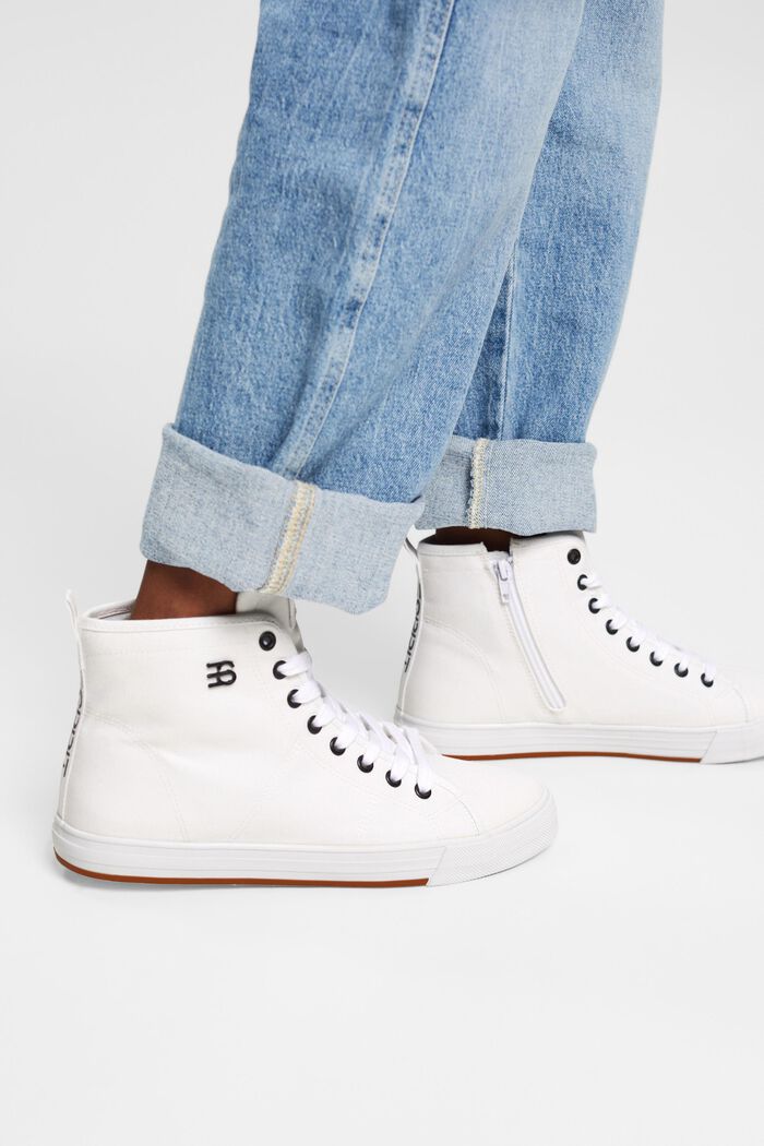 Casual shoes, WHITE, detail image number 3