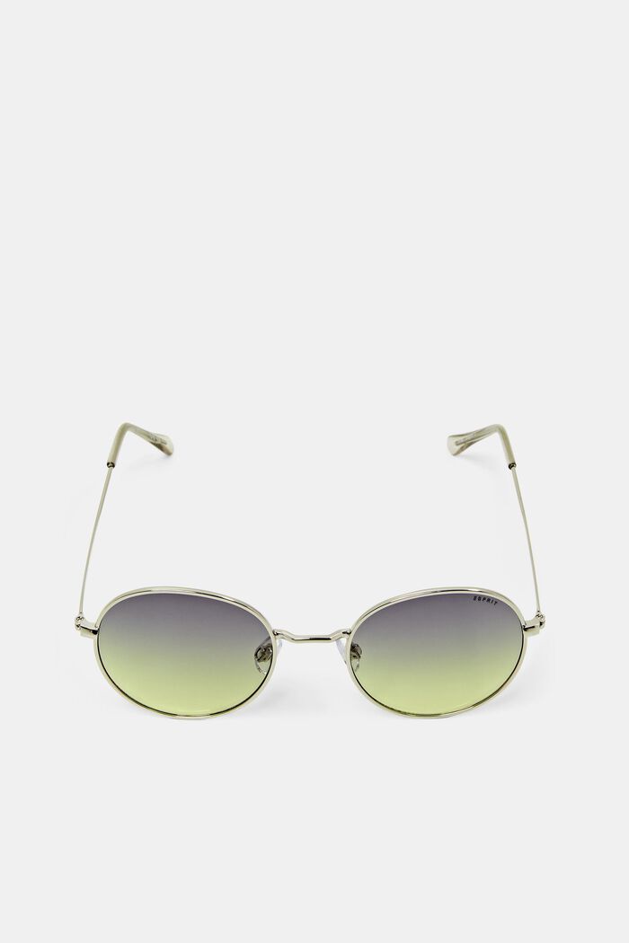 Sunglasses with metal frames, SILVER, detail image number 0