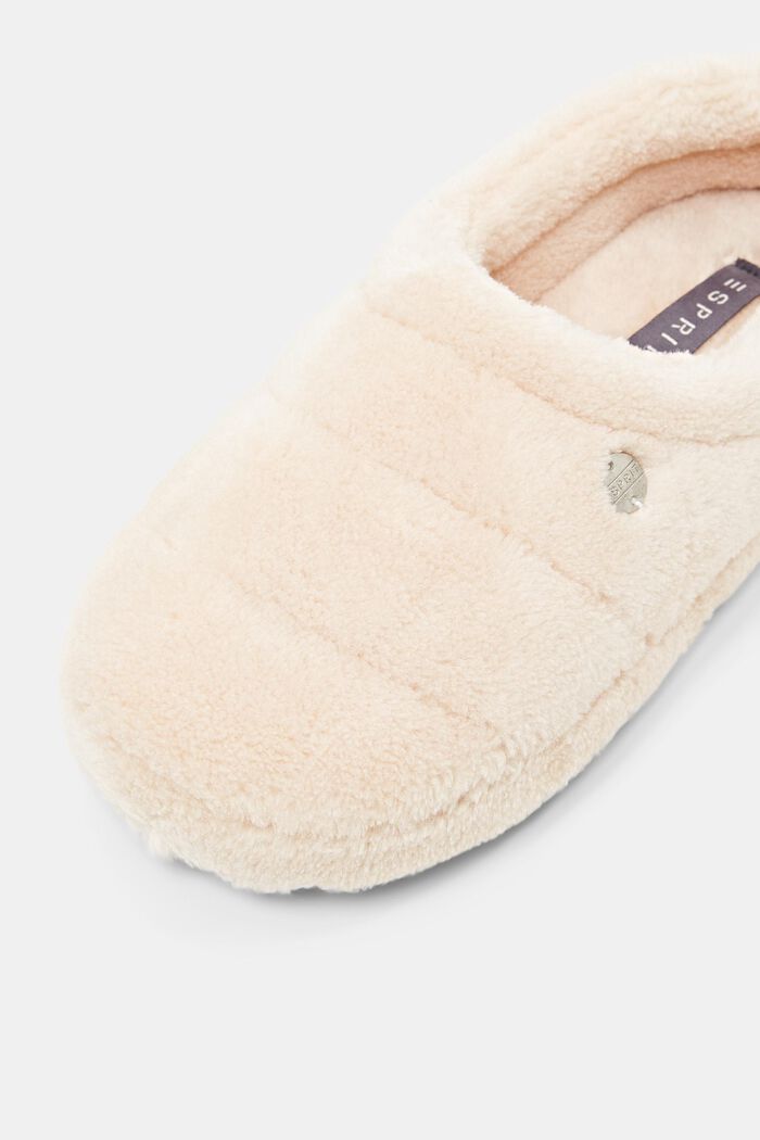 Basic home slippers, BEIGE, detail image number 3