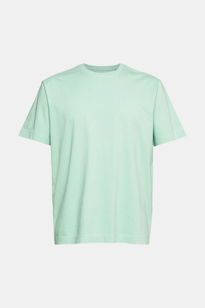 Plain T-shirt, PASTEL GREEN, detail image number 2