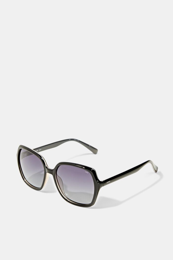 Statement sunglasses with large lenses, BLACK, detail image number 2