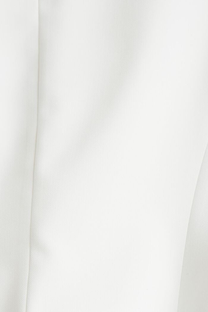 Fitted one-button blazer , OFF WHITE, detail image number 4