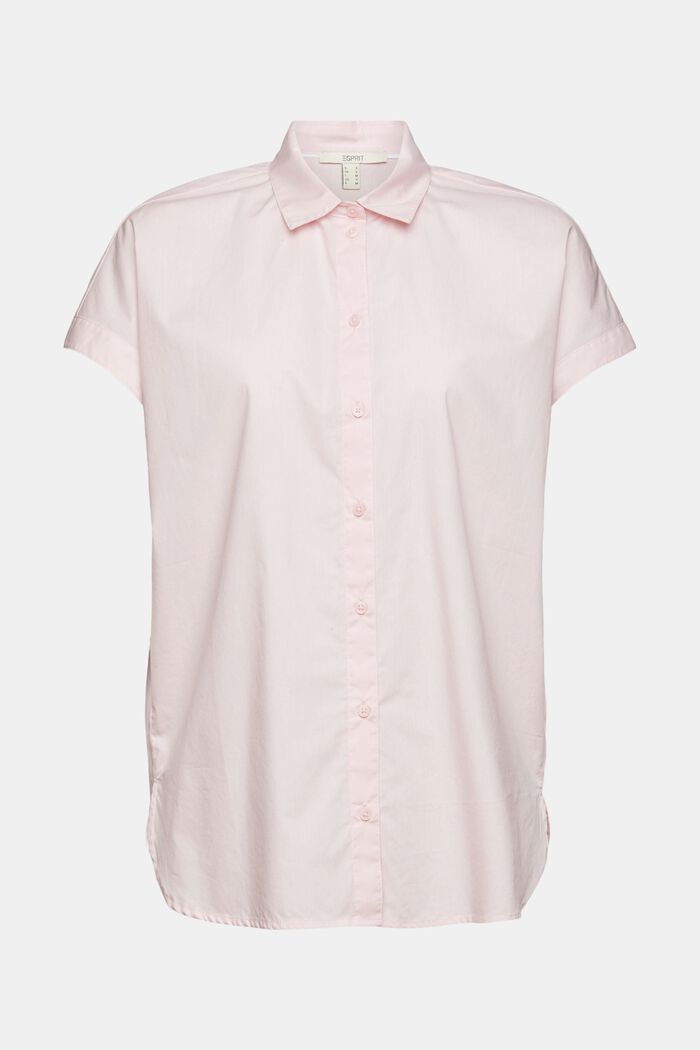 Shirt blouse in 100% cotton, LIGHT PINK, detail image number 2