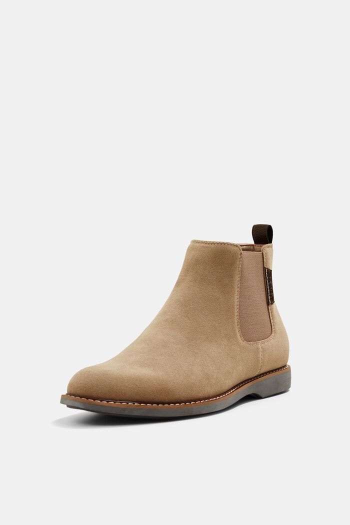 Chelsea boots in imitation suede, SAND, detail image number 2
