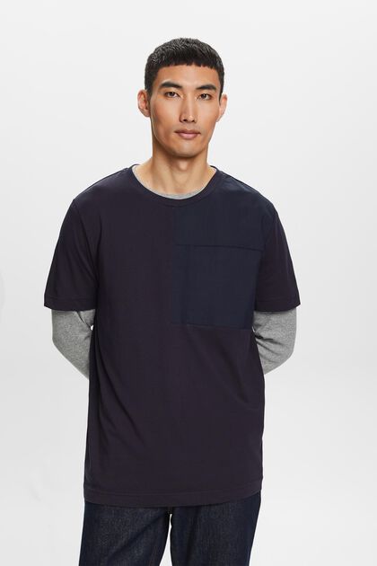 Jersey T-Shirt With Chest Pocket