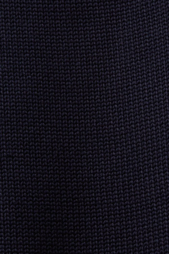 Cotton Turtleneck Sweater, NAVY, detail image number 5