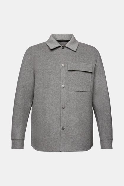 Recycled Wool-Blend Jacket