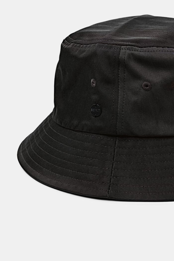 Twill Bucket Hat, BLACK, detail image number 1