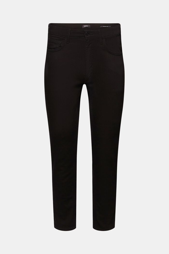 Slim fit trousers, BLACK, detail image number 7