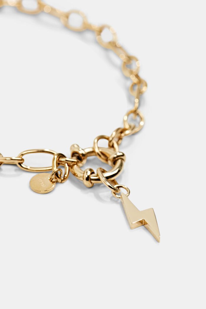 Stainless steel bracelet , GOLD, detail image number 0