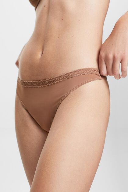 Hipster Lace Band Microfiber String