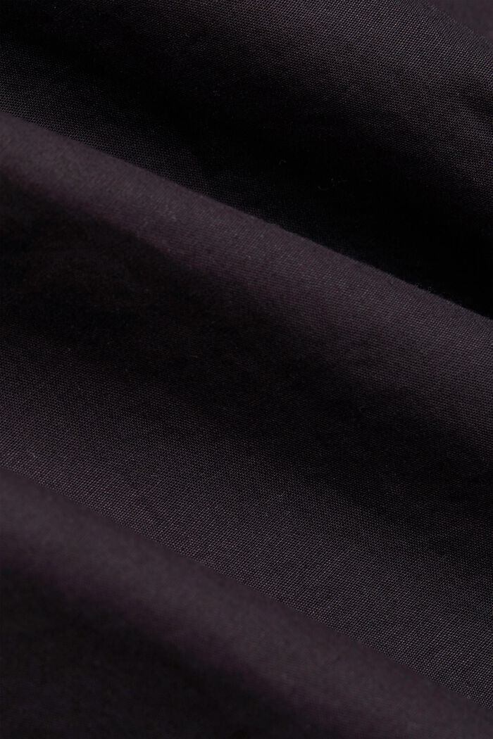 Shirt made of 100% pima organic cotton, BLACK, detail image number 4