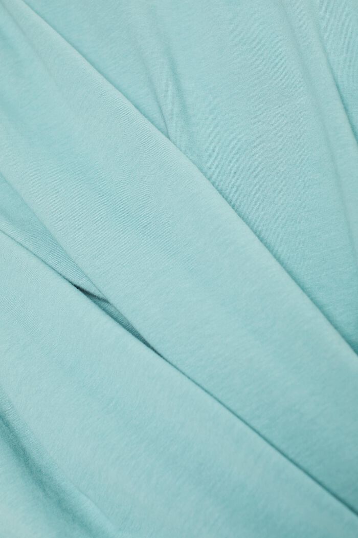 Cotton pyjamas with shorts, TEAL GREEN, detail image number 5