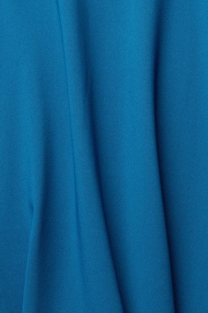 Recycled: Active T-shirt with E-DRY, PETROL BLUE, detail image number 5