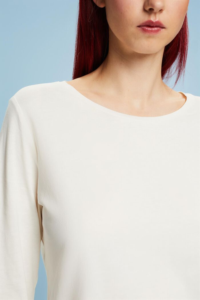 Round Neck Top, ICE, detail image number 3