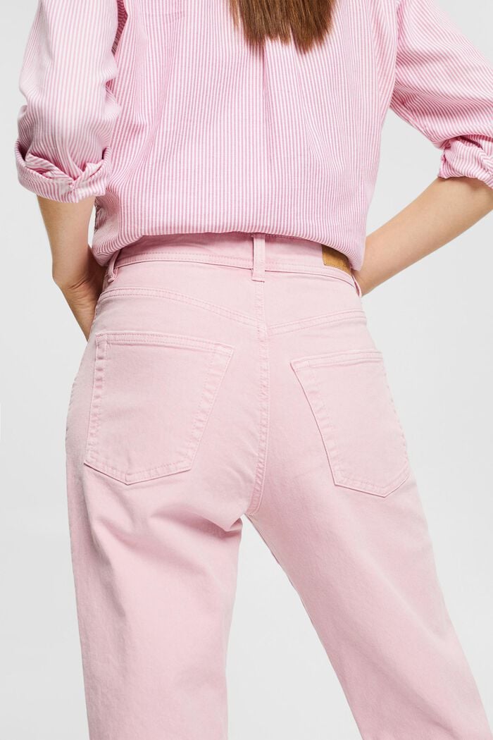 Stretch straight-leg jeans, PINK, detail image number 5