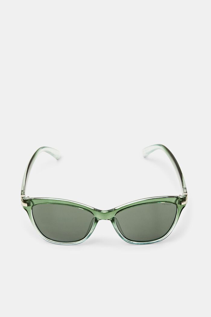 Gradient Cat-Eye Sunglasses, GREEN, detail image number 2