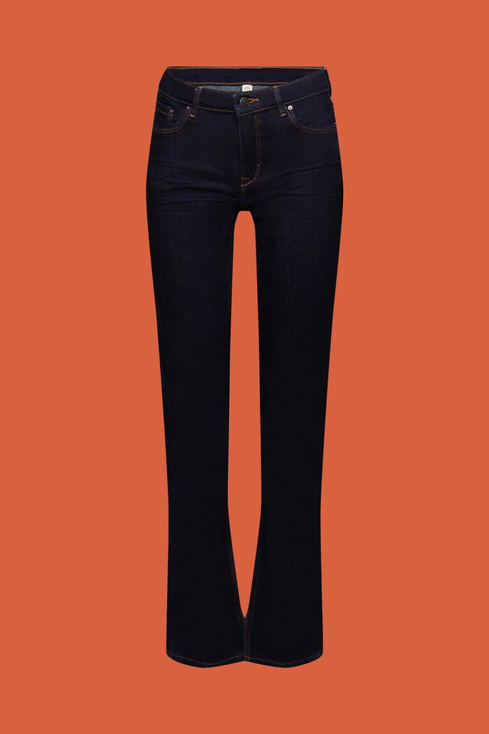 Super stretch jeans with organic cotton, BLUE RINSE, detail image number 3