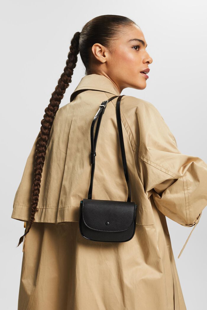 Mini Shoulder Bag, BLACK, detail image number 4